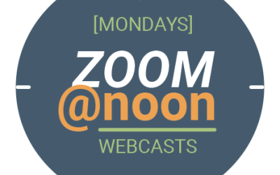 Zoom@Noon Webcasts